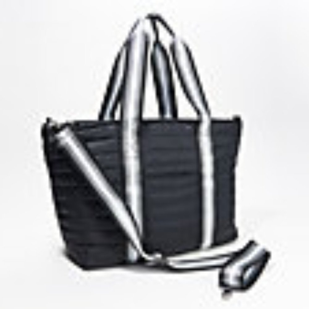 Think Royln Large Nylon Tote w/ Webbing Strap - Wingman /Black Noir